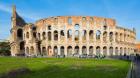 Exterior of the Colosseum, Rome, Italy (photo)