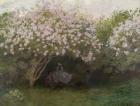 Lilacs, Grey Weather, 1872 (oil on canvas)