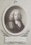Portrait of George Frederick Handel (1685-1759) frontispiece of a music score