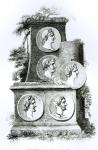 Portraits of Roman Emperors from 'The History of Decline and Fall of the Roman Empire' by Edward Gibbon, Vol 2, 1808 (litho) (b/w photo)