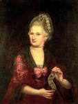 Anna Maria Mozart, nee Pertl, mother of Wolfgang Amadeus Mozart, 1775