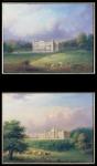 Two Views of Apley Priory (oil on canvas)