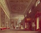 The Saloon, Buckingham Palace from Pyne's 'Royal Residences', 1818