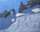 L'aiguille Percee, Tignes, 2009 (oil on canvas)