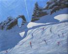 L'aiguille Percee, Tignes, 2009 (oil on canvas)