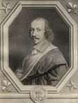 Cardinal Jules Mazarin, engraved 1656, from 'Memoires de Charles de Batz-Castelmore Comte d'Artagnan', published 1928 (litho)