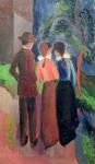 The Walk, 1914 (oil on canvas)