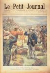 In the Transvaal: the Capitulation of General Cronje, front cover of 'Le Petit Journal', 18 March 1900 (coloured engraving)