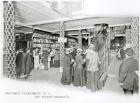 Harrods Provision Department, c.1901 (b/w photo)