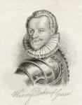 Henry I, Prince of Joinville, from 'Crabb's Historical Dictionary', published 1825 (litho)