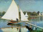 Sailing at Argenteuil, c.1874 (oil on canvas)