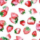 Strawberries, 2016, (watercolour, digital media)
