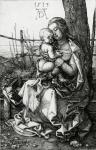 The Virgin and Child seated under a tree, 1513 (engraving)