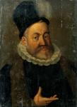 Rudolph II (1552-1612) (oil on panel)