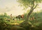 Landscape with a Shepherd, 1826