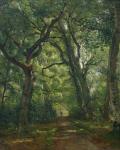 Path in the Forest, 1864 (oil on canvas)