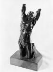 Desperate Adolescent, or Narcissus, 1885-90 (bronze) (b/w photo)