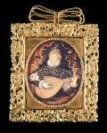 Queen Elizabeth I playing the lute (miniature) (see also 3912)