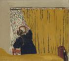 The Yellow Curtain, c.1893 (oil on canvas)