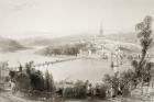 Londonderry, County Londonderry, Northern Ireland, from 'Scenery and Antiquities of Ireland' by George Virtue, 1860s (engraving)