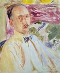 Study for a Portrait of Francois Mauriac, 1923 (oil on card)