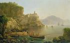 View Towards Atrani on the Amalfi, 1817 (oil on canvas)