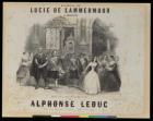 'Lucia de Lammermoor' by Gaetano Donizetti (1797-1848) (litho)