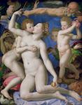 An Allegory with Venus and Cupid, c.1540-50 (oil on panel)