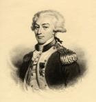 Marie Joseph Paul Yves Roch Gilbert du Motier (1757-1834) Marquis de Lafayette (litho)
