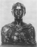 Bust of Paul Claudel as an adolescent (bronze)