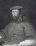 Reginald Pole (1500-1558), from 'Lodge's British Portraits', 1823 (engraving)