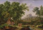 Arcadian Landscape with a Bust of Flora, 1724-25 (pair to 68872)