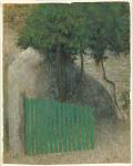 The Gate, c.1892 (pastel on paper)
