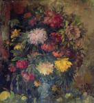 Peonies, 1908 (oil on canvas)