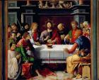The Last Supper, central panel from the Eucharist Triptych, 1515 (oil on panel)