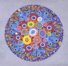 Mandala 1, 2016, (acrylic on canvas)