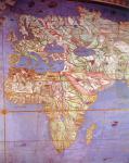 Map of Europe and Africa, from the 'Sala Del Mappamondo' (Hall of the World Maps) (fresco)