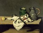Still Life with a Kettle, c.1869 (oil on canvas)