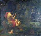 Daphnis and Chloe, 1824-25 (oil on canvas)