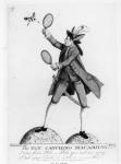 The Fly Catching Macaroni, engraved by Whipcord, pub. by N. Darly, 12 July 1772 (engraving) (b/w photo)