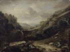 West Country Landscape (oil on canvas)
