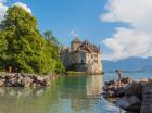 Veytaux, Switzerland. Chateau de Chillon. (photo)