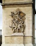 La Marseillaise, detail from the eastern face of the Arc de Triomphe, 1832-35 (stone)