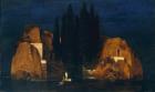 Isle of the Dead, second version, 1880 (oil on wood)