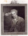 Portrait of William Hayley (engraving) (b/w photo)