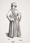 Judge, after a drawing in a 15th century manuscript, from 'Le Moyen Age et la Renaissance' by Paul Lacroix (1806-84) published 1847 (litho)
