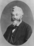 Portrait of Nicolas Auguste Pomel (b/w photo)