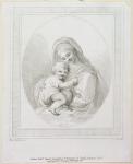 Virgin and Child, engraved by Luigi Schiavonetti (1765-1810) 1793 (engraving)