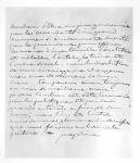 Letter from Empress Josephine giving her consent to the annulment of her marriage to Napoleon, 1809 (pen & ink on paper)
