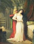 Desdemona Retiring to her Bed, 1849 (oil on panel)